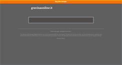 Desktop Screenshot of gravinaonline.it